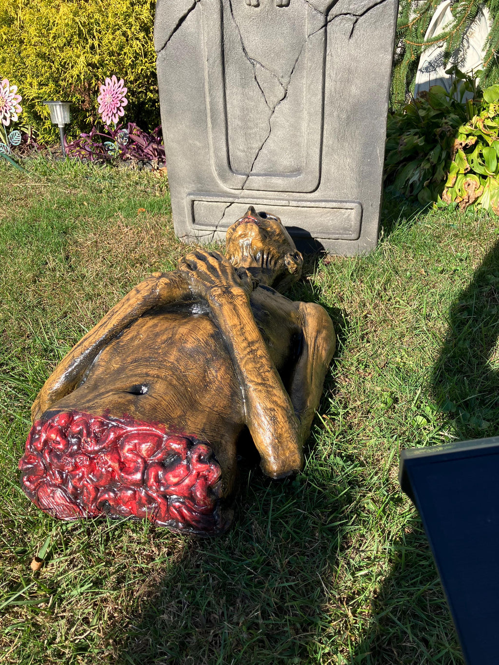 Corpse Half Body Horror Prop. Halloween Haunted Scenery. PICKUP ONLY