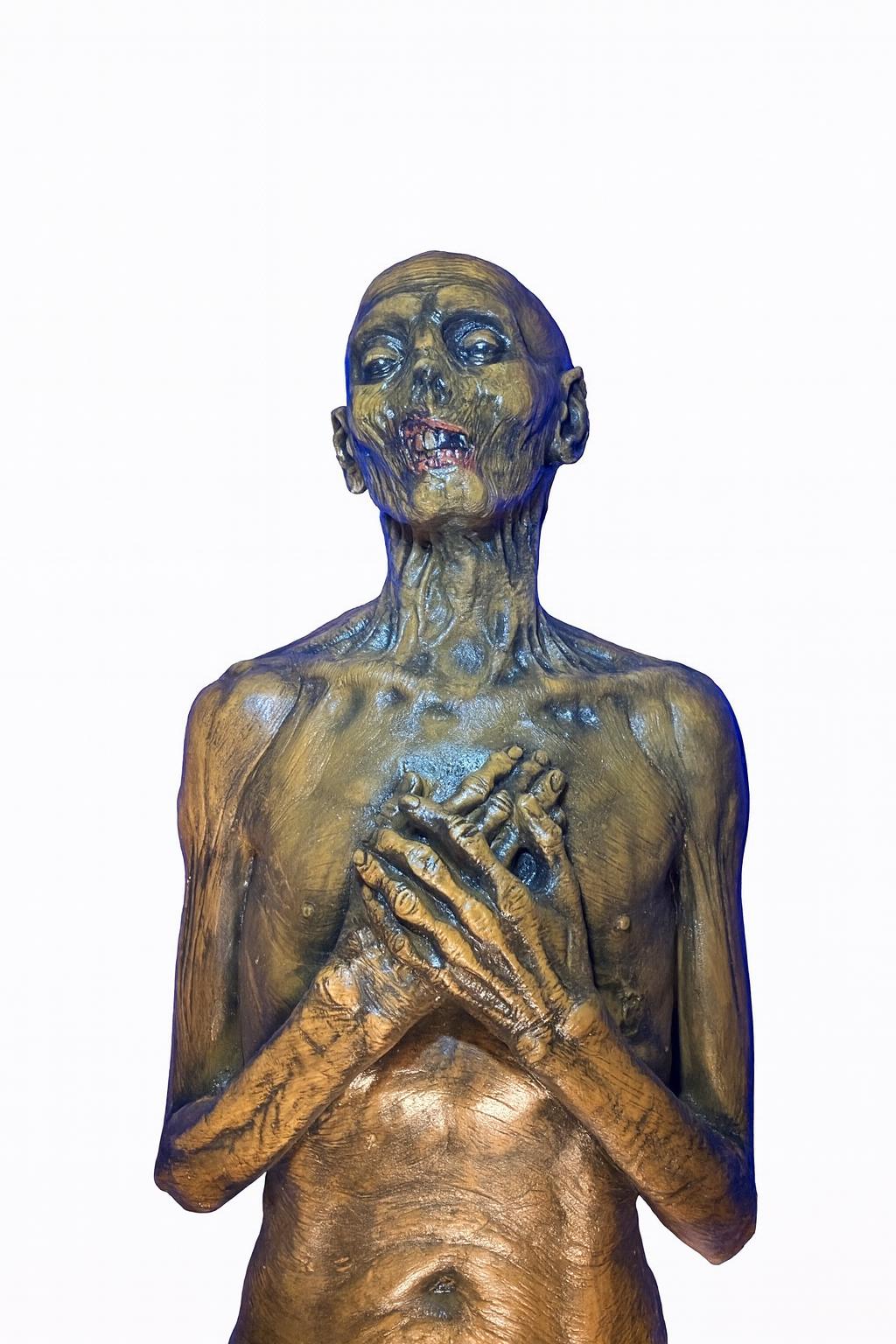 Corpse Half Body Horror Prop. Halloween Haunted Scenery. PICKUP ONLY