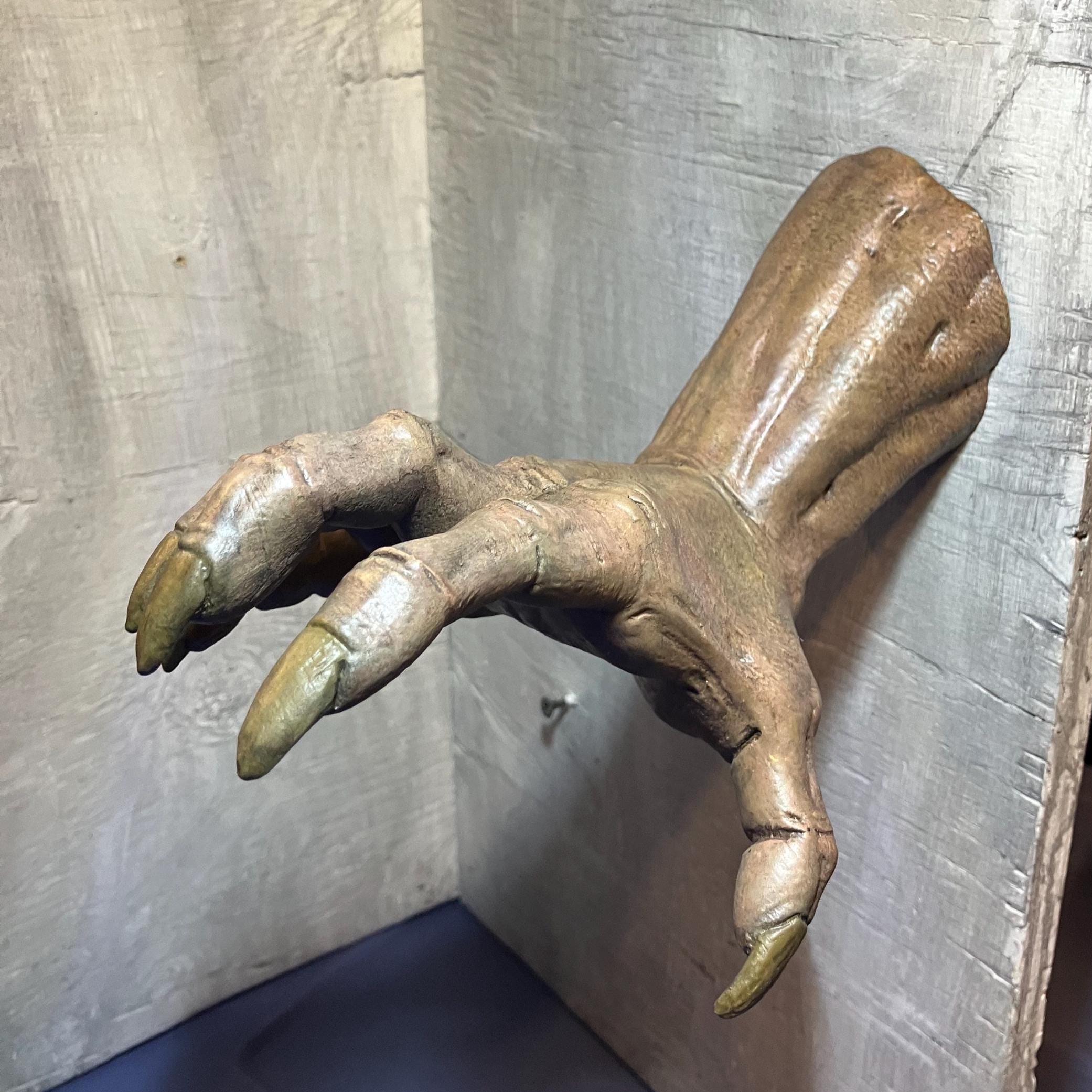 Horror Hands Reaching Out Of Wall __etsy:7565589931