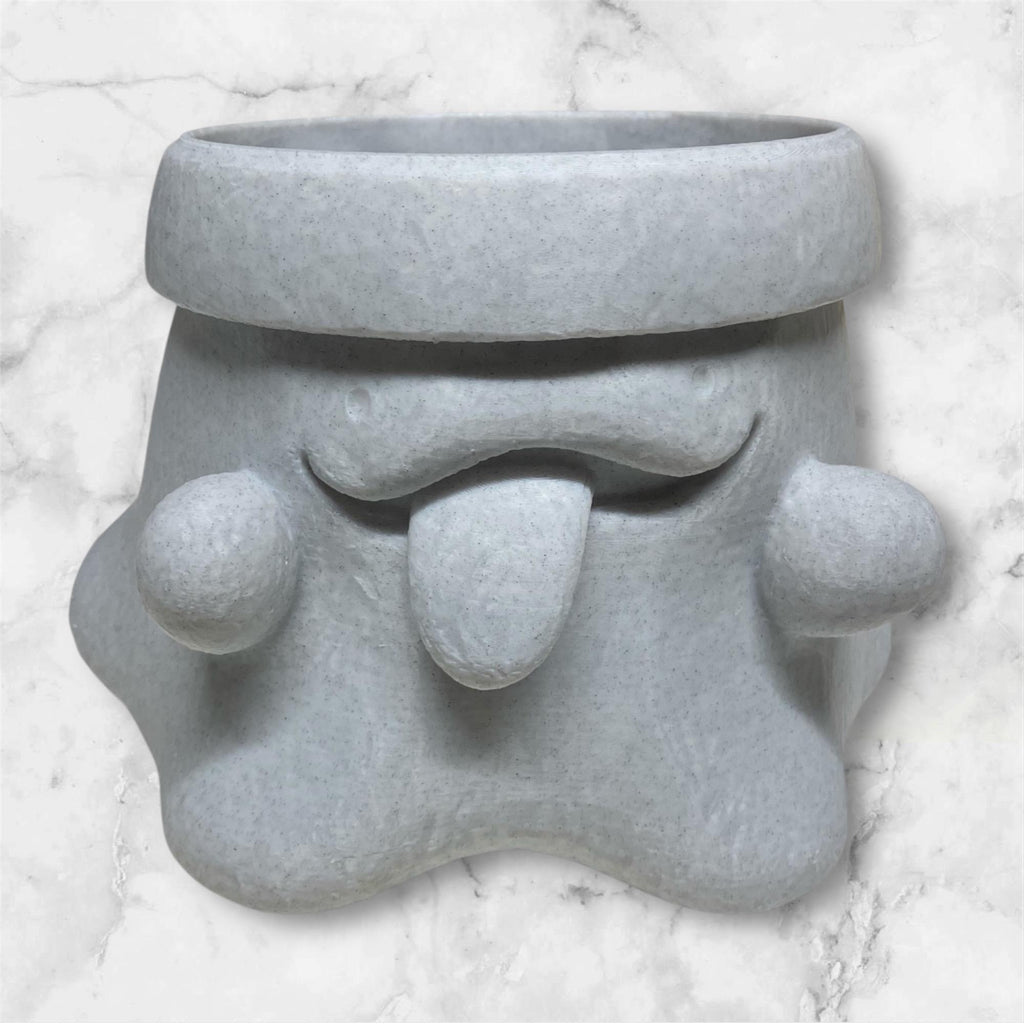 Silly Monster Gumoss Planter Pot __etsy:7039359245