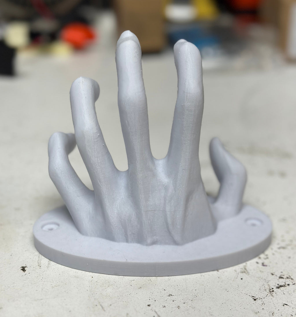 Zombie Hand Coming Out Of Wall Holder