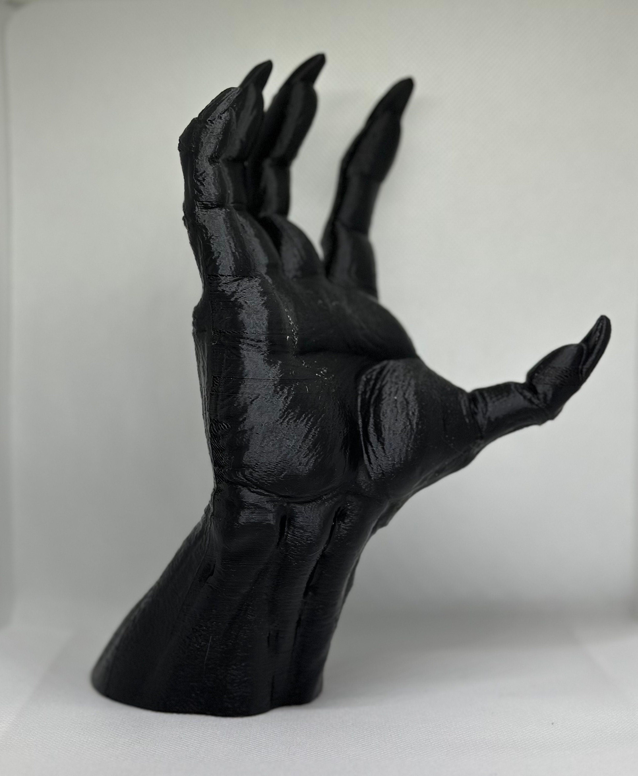 Horror Hands Reaching Out Of Wall. Zombie and Demon Decor. Basic