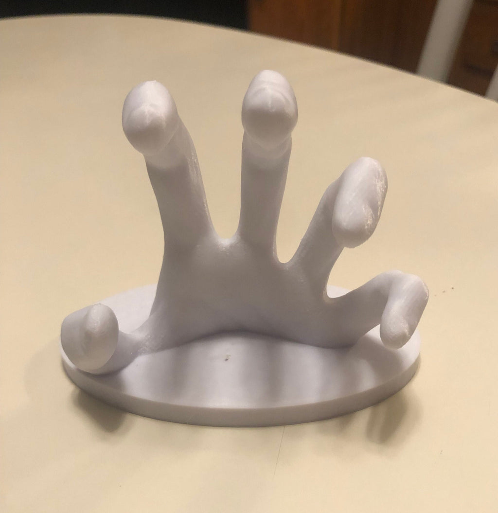 Zombie Hand Coming Out Of Wall Holder