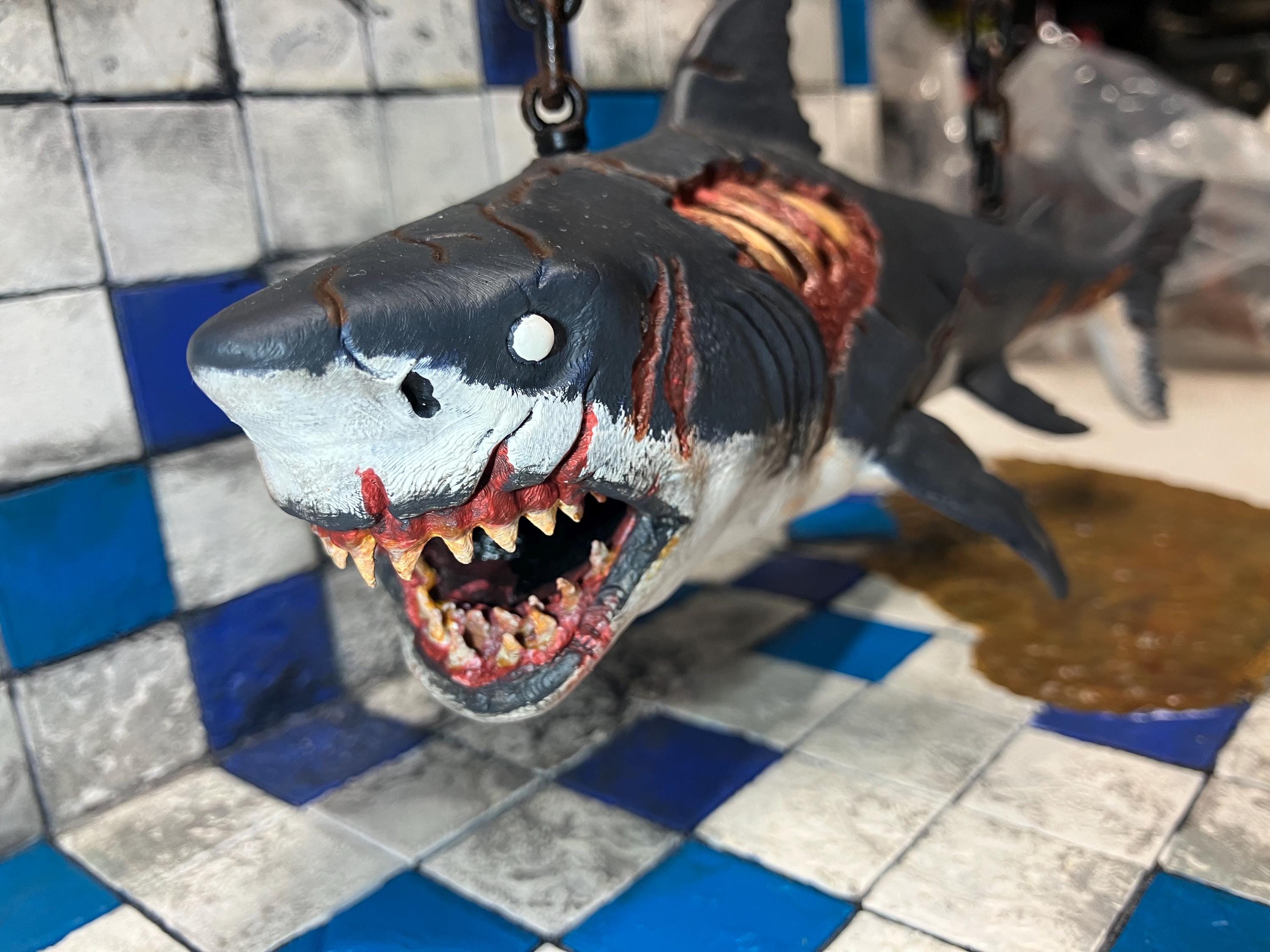 Decayed Zombie Shark Decorative Display