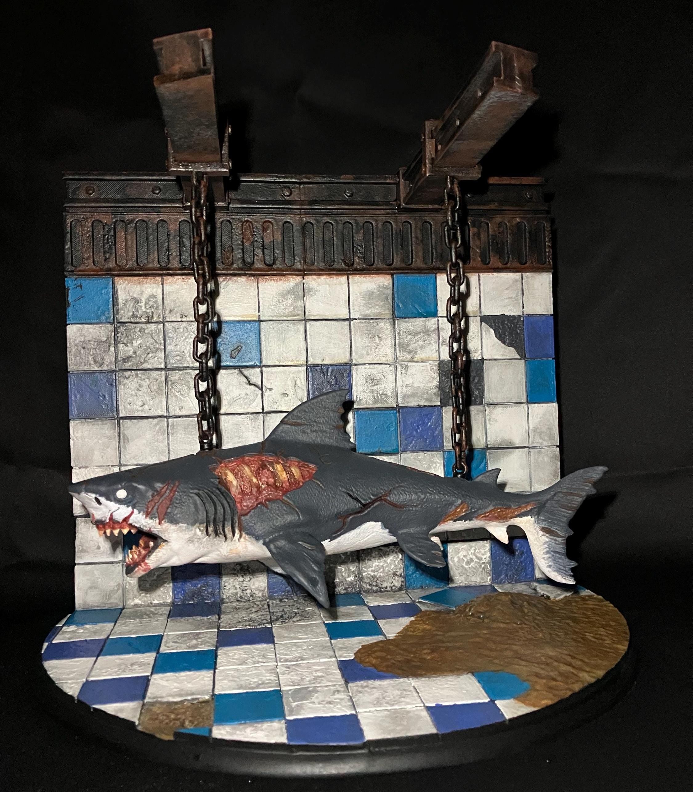 Decayed Zombie Shark Decorative Display