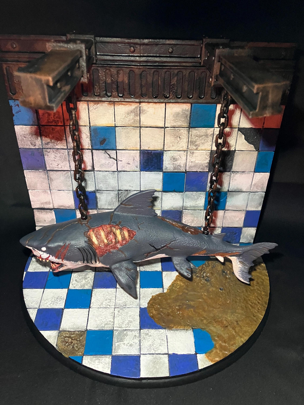 Decayed Zombie Shark Decorative Display