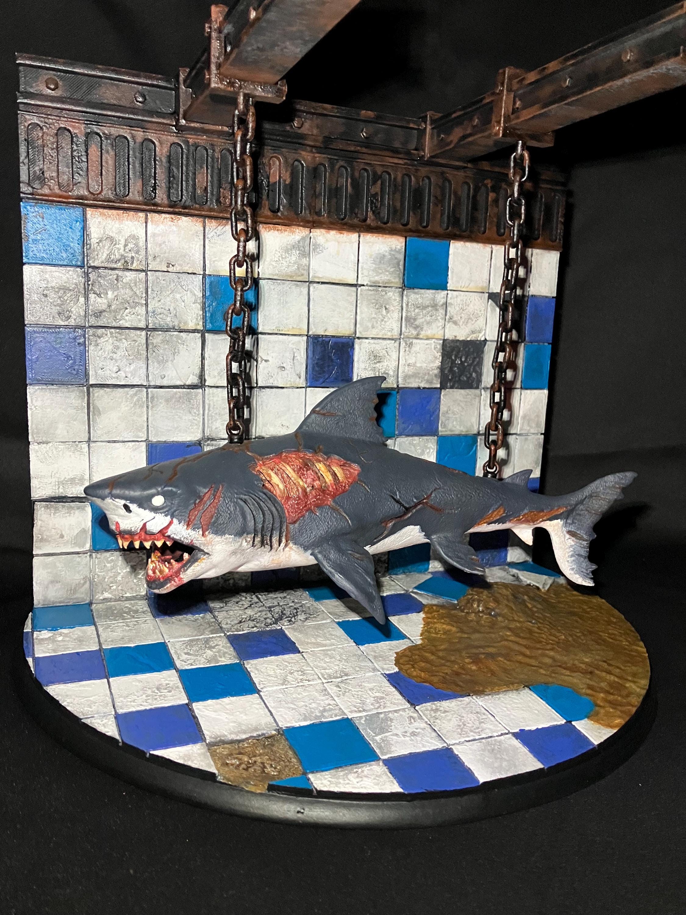 Decayed Zombie Shark Decorative Display