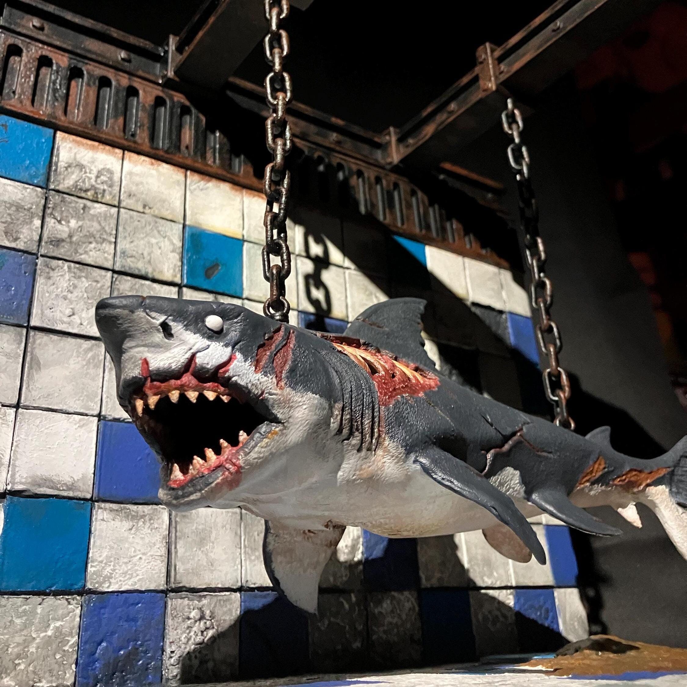 Decayed Zombie Shark Decorative Display