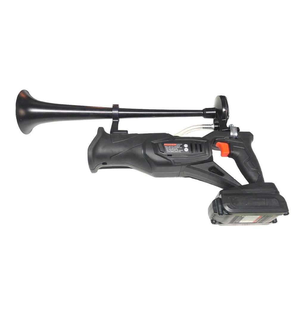 LOUD Fog Horn Blaster Portable 18V Rechargeable Battery