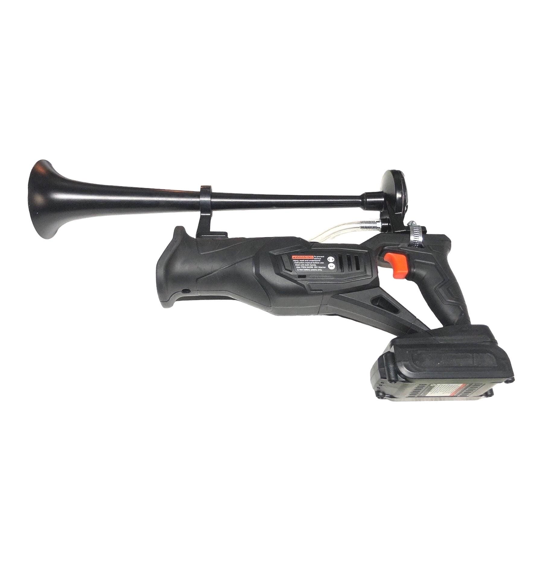 LOUD Fog Horn Blaster Portable 18V Rechargeable Battery