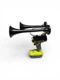 Dual Trumpet Air Horn Hand Held Very Loud Ryobi