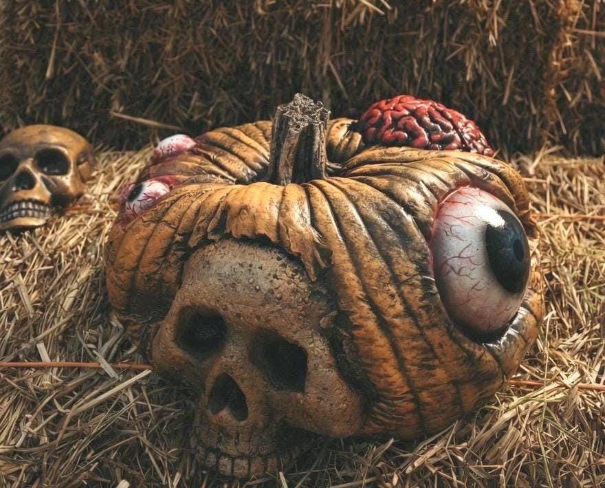 Gourd Abomination. Monster Pumpkin Prop (etsy image id: 8036446377)