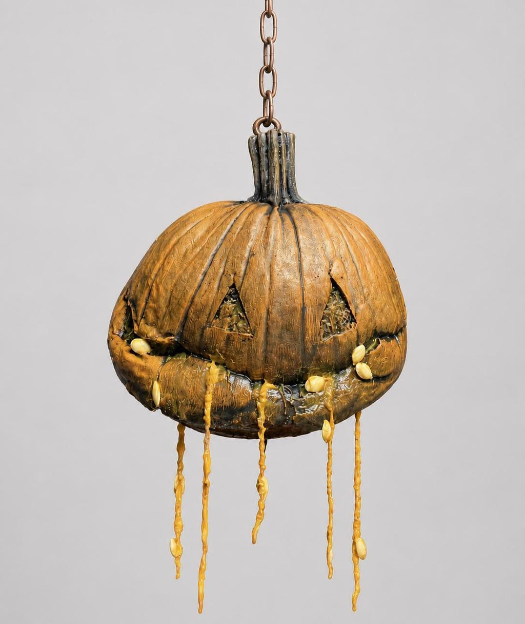 Decayed Smiley Pumpkin Prop __etsy:8190422544