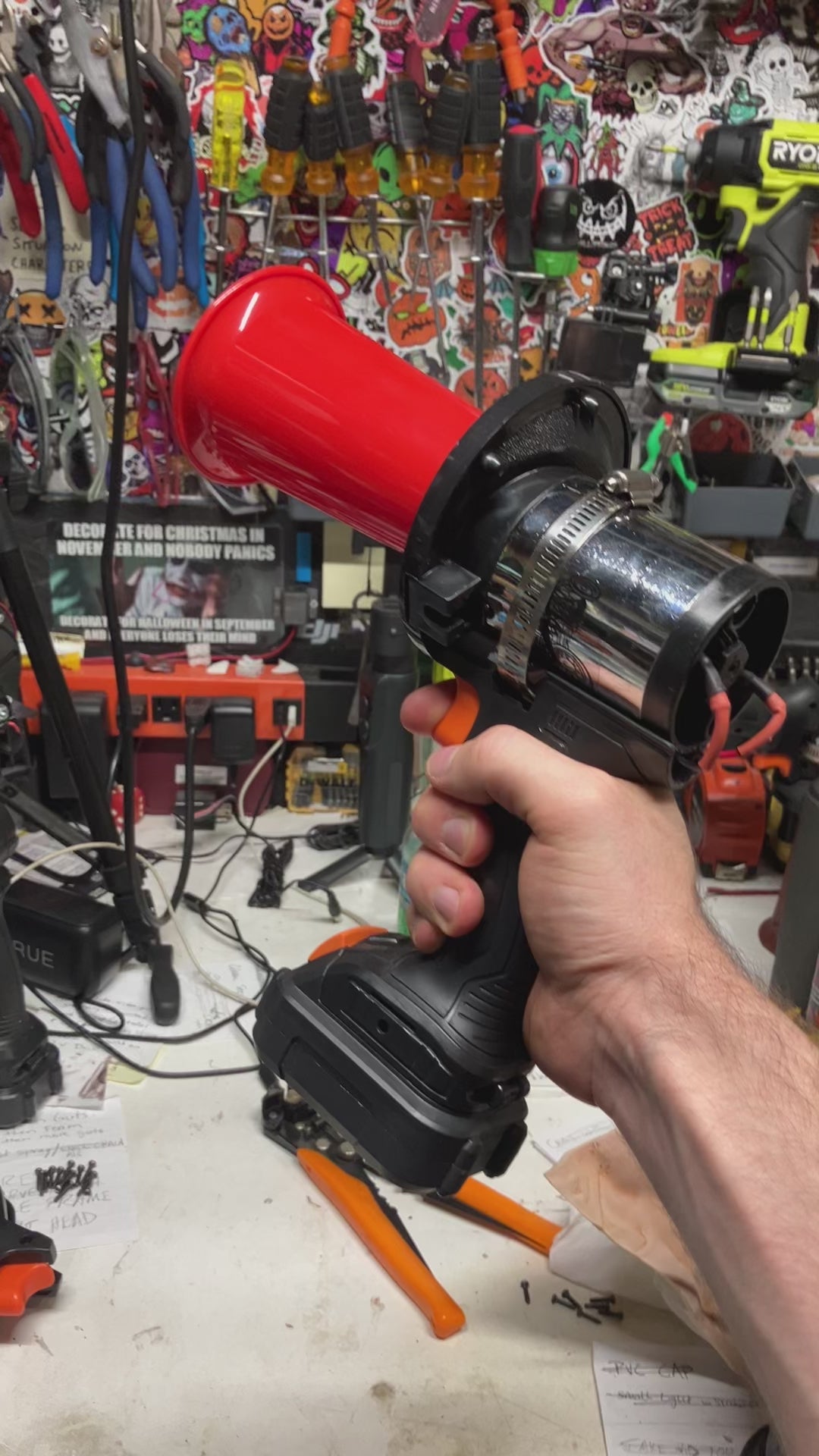 OOGA Air Horn Blaster 110dB WITH Battery and Charger