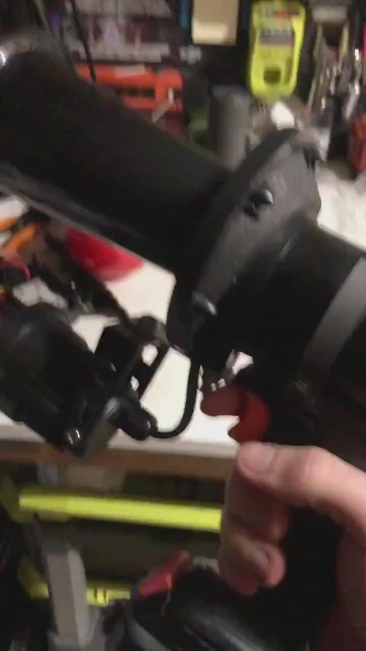 Handheld Air Horn Prop with Light (Bottom Mount)