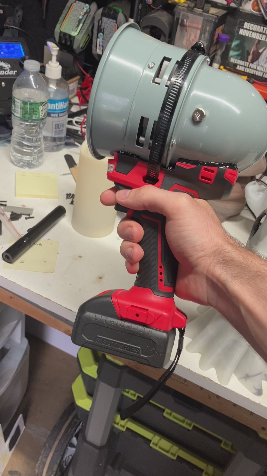 Mega Siren Air Horn WITH Battery and Charger