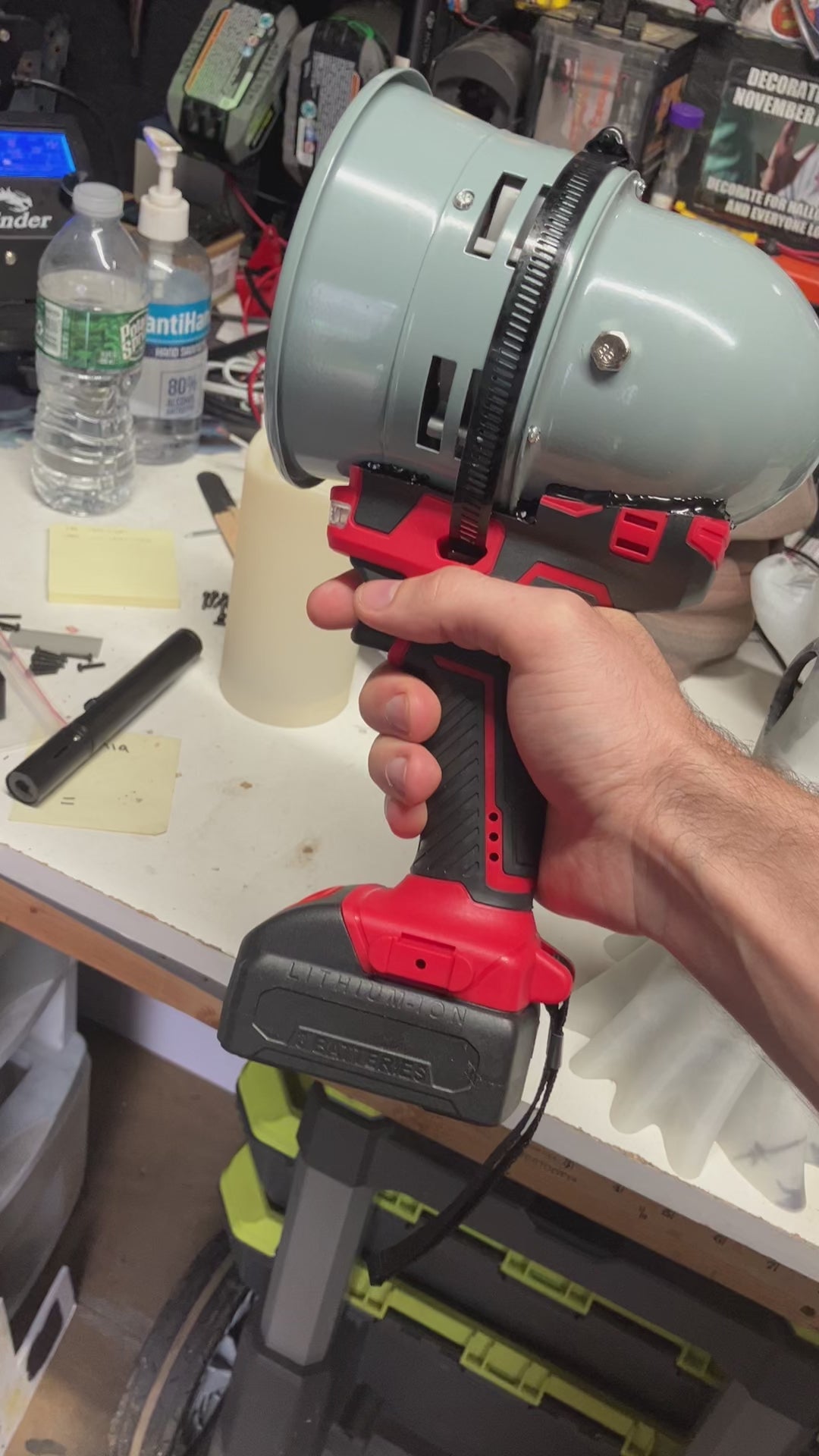 Mega Siren Air Horn WITH Battery and Charger