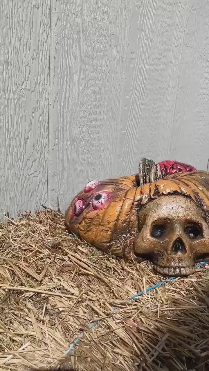 Gourd Abomination. Monster Pumpkin Prop
