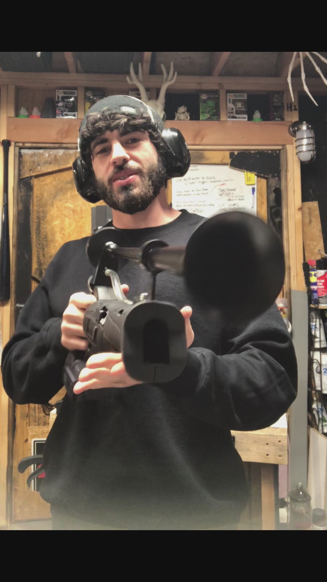LOUD Fog Horn Blaster Portable 18V Rechargeable Battery