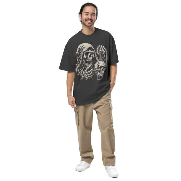 Reaper Oversized faded t-shirt - Image 2