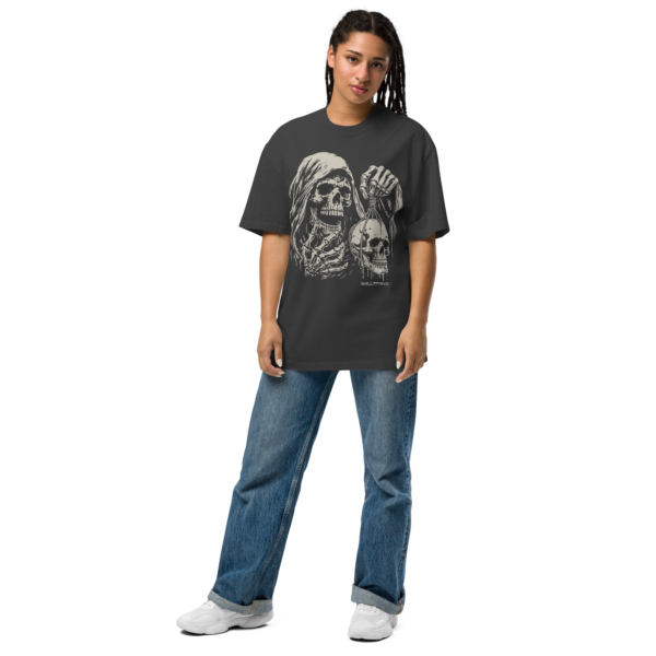 Reaper Oversized faded t-shirt - Image 3