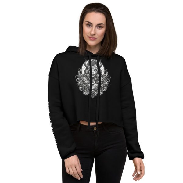 Evil Goddess Crop Hoodie - Image 6