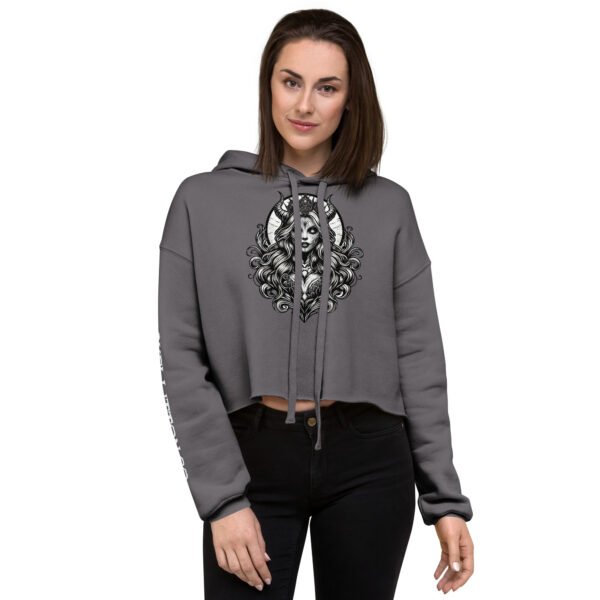 Evil Goddess Crop Hoodie - Image 10