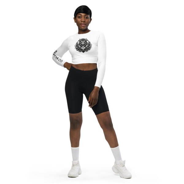 Evil Goddess Athletic Long-sleeve Cropped - Image 4